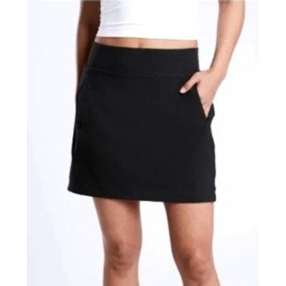 Athleta Women's Plus Size Brooklyn High Rise 17" Skort Black 18 Activewear EUC - Picture 2 of 11